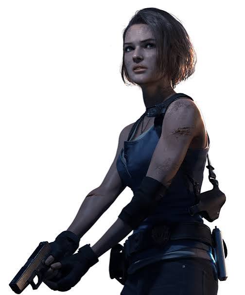 Foto da soldada da S.T.A.R.S de Resident Evil